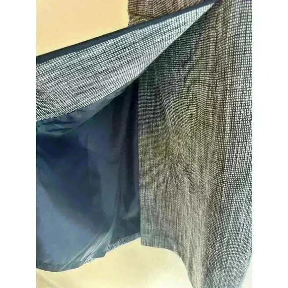 NWT J. Crew Suiting Navy Blue Tweed Double Breasted Dress Size 0 - Picture 4 of 7